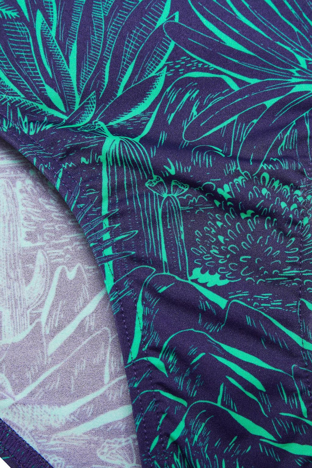 MAISON LEJABY Sierra Nevada printed high-rise bikini briefs