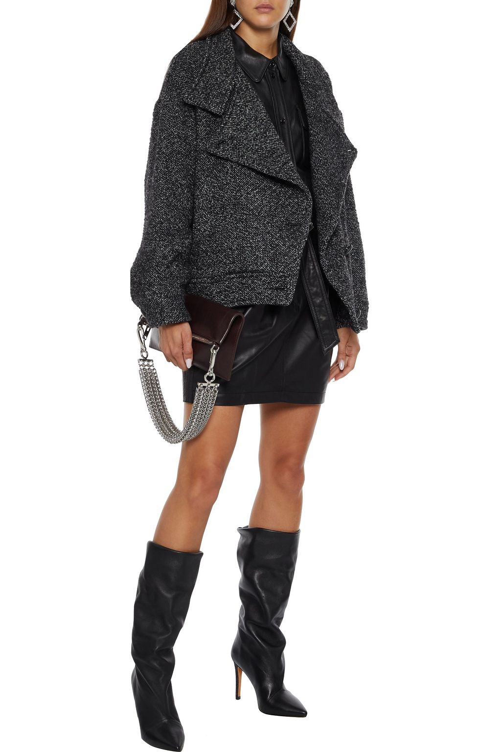 IRO Celidena wool-blend coat