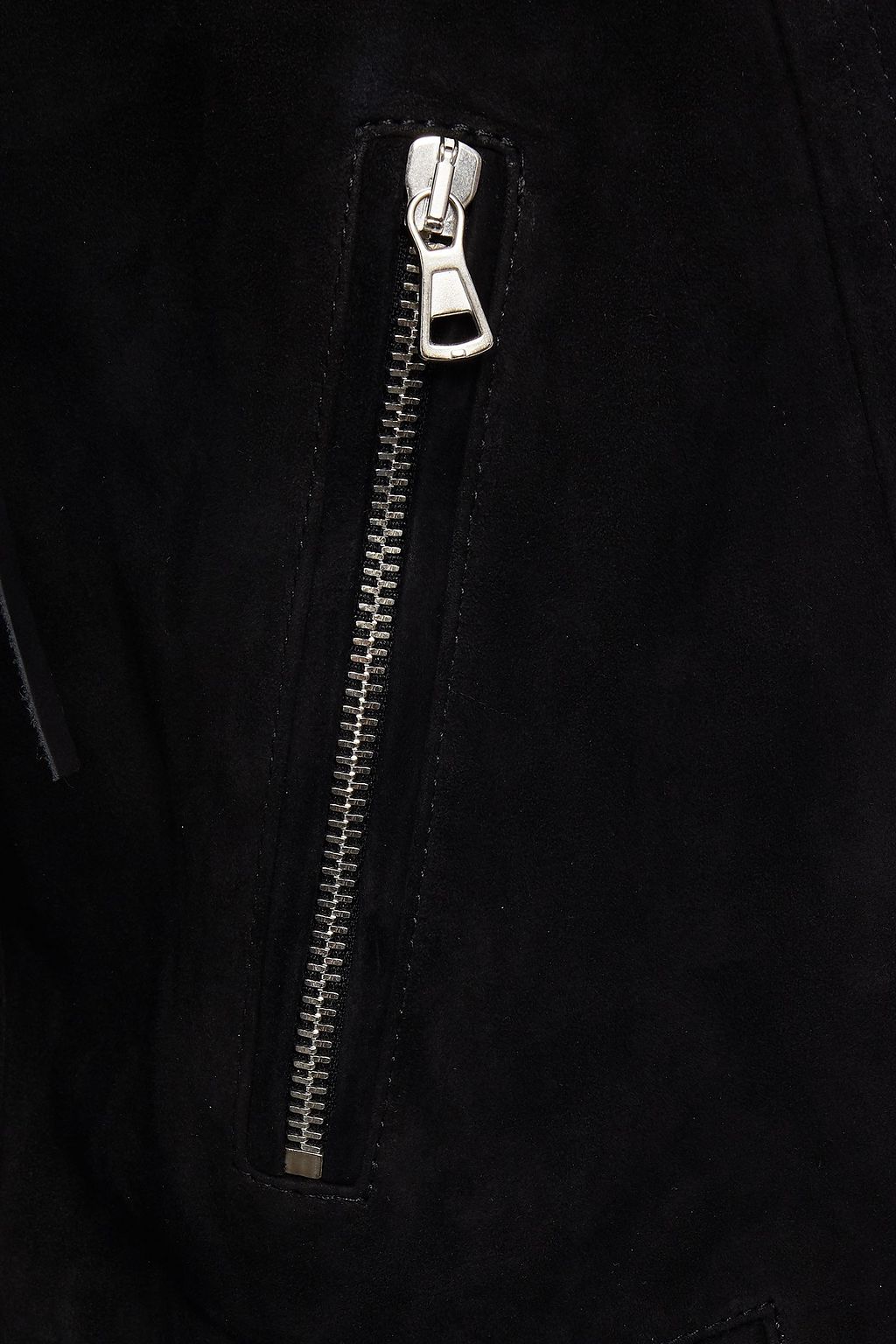 7 FOR ALL MANKIND Suede biker jacket