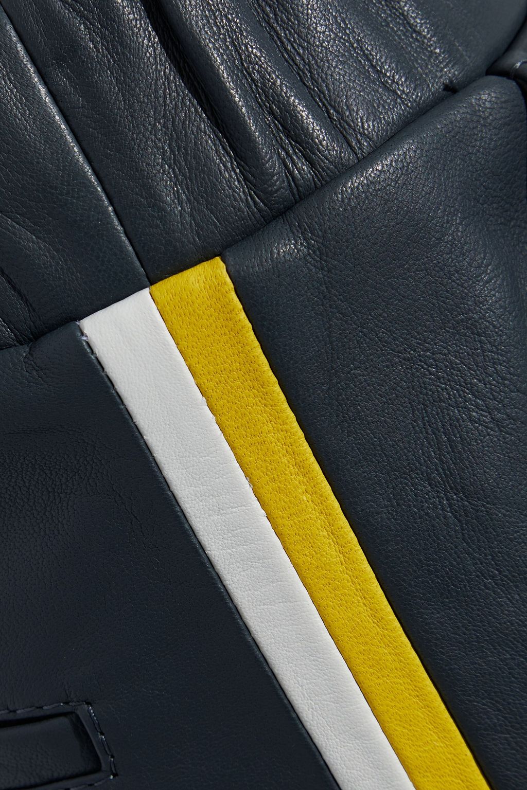 WALTER BAKER Tessa striped leather skinny pants