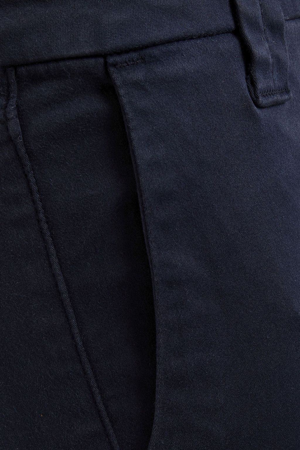 J BRAND Cropped cotton-blend sateen slim-leg pants