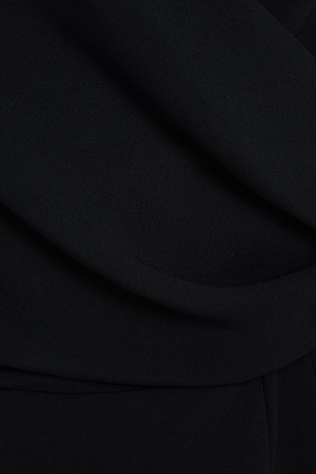 DOLCE & GABBANA Wrapeffect draped stretchcrepe mini dress Sale up