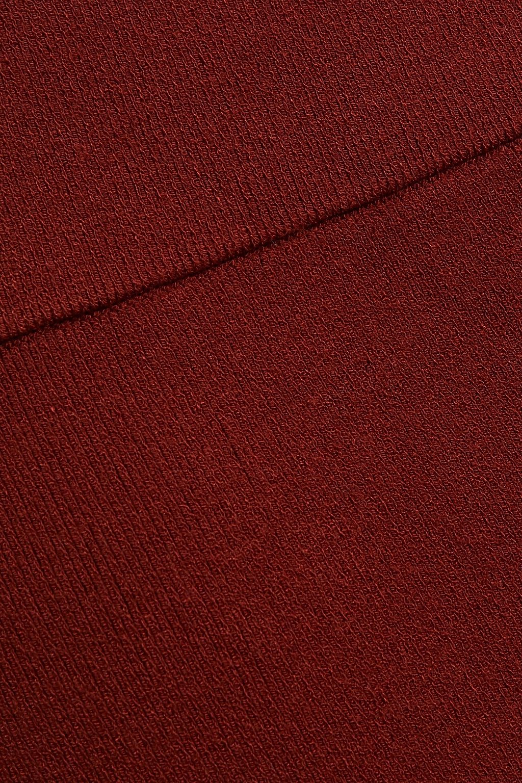 A.L.C. Asymmetric knitted midi skirt
