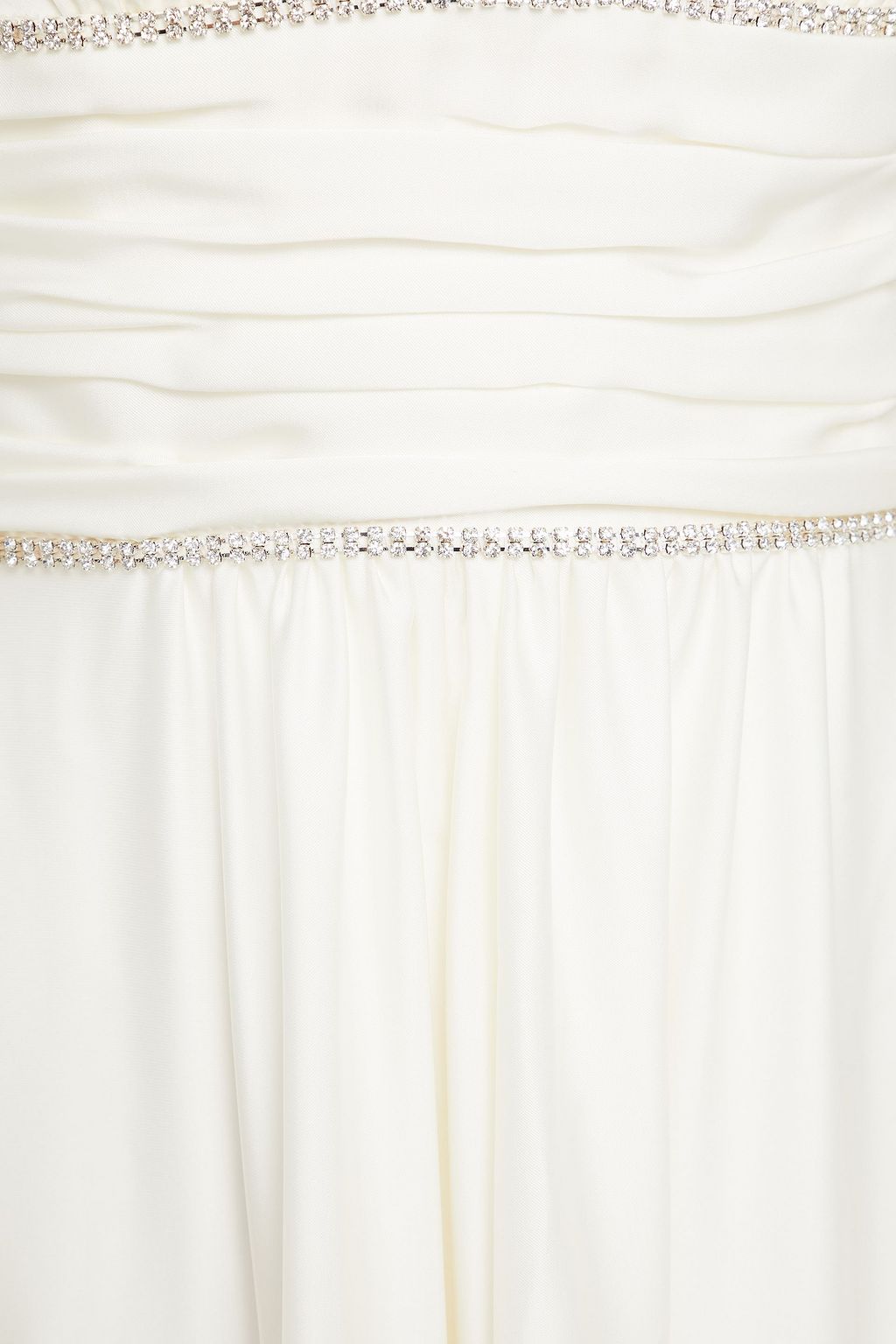 JENNY PACKHAM Song Flower crystal-embellished satin bridal gown