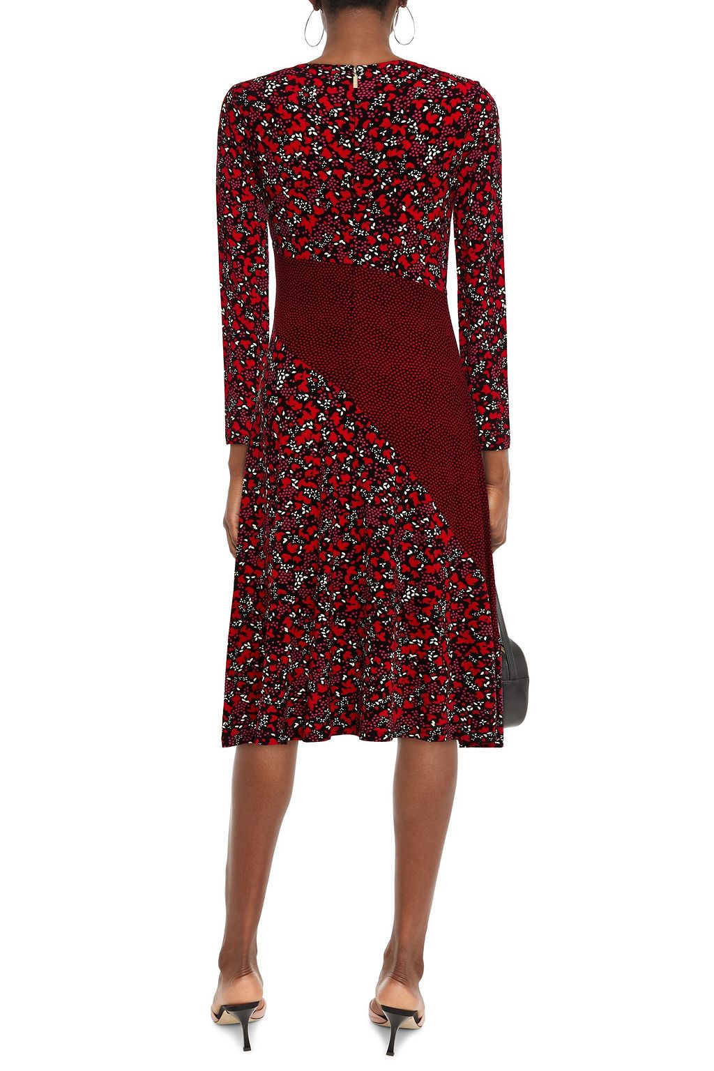 MICHAEL MICHAEL KORS Printed jersey midi dress