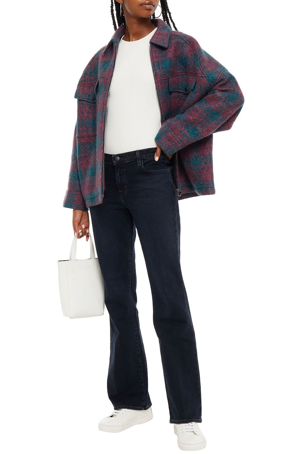 J BRAND Sallie mid-rise flared jeans