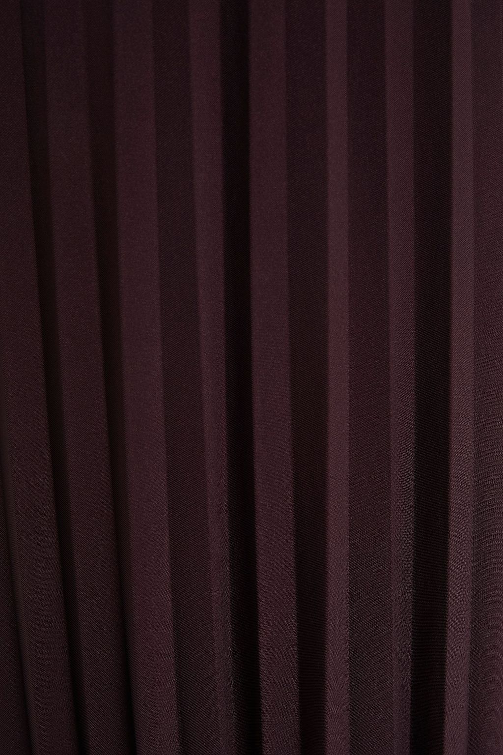 HALSTON Liv asymmetric pleated stretch-jersey turtleneck midi dress