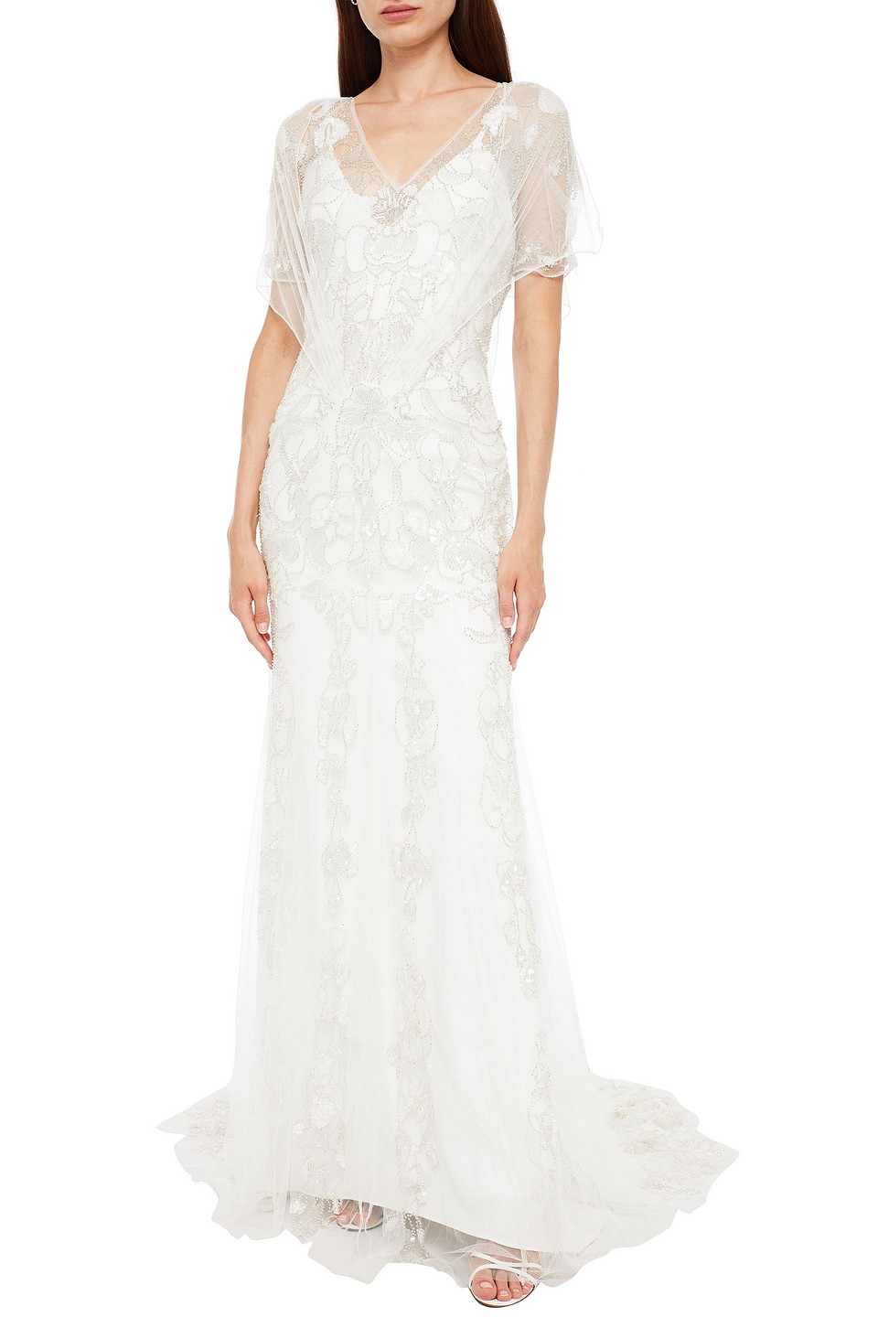 bluebell lace up back maxi dress Eloquent Lace-Up Back Maxi Dress Blue main image 1