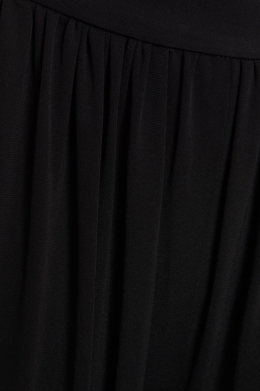 HALSTON Rowan gathered jersey tapered pants