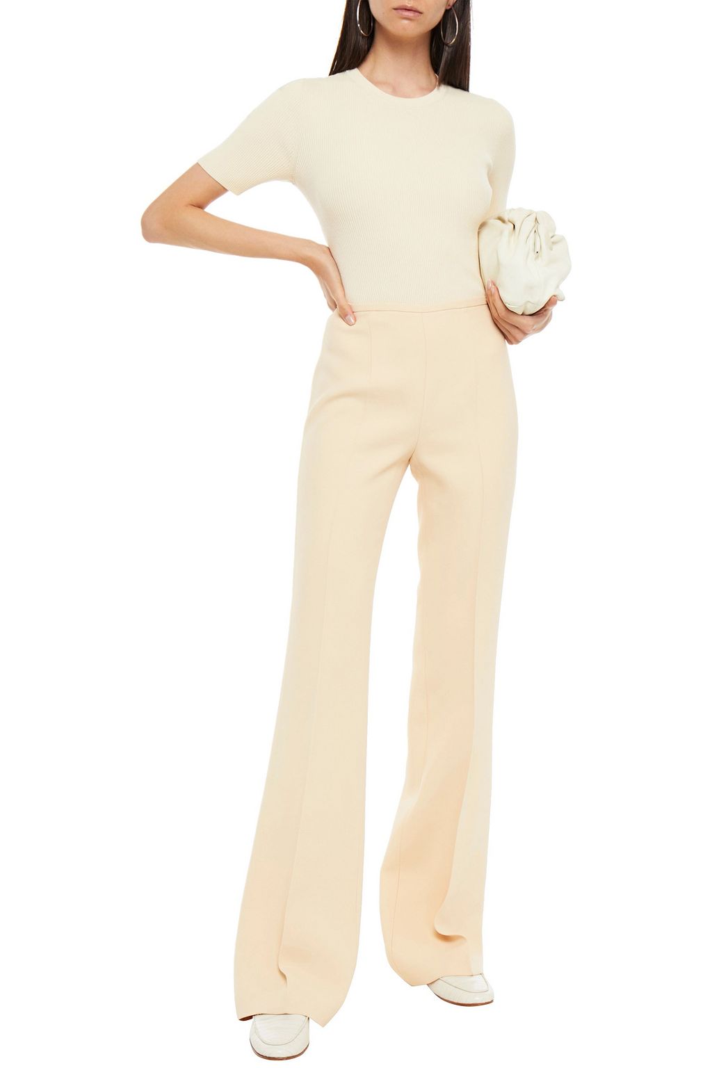 MICHAEL KORS COLLECTION Crepe flared pants