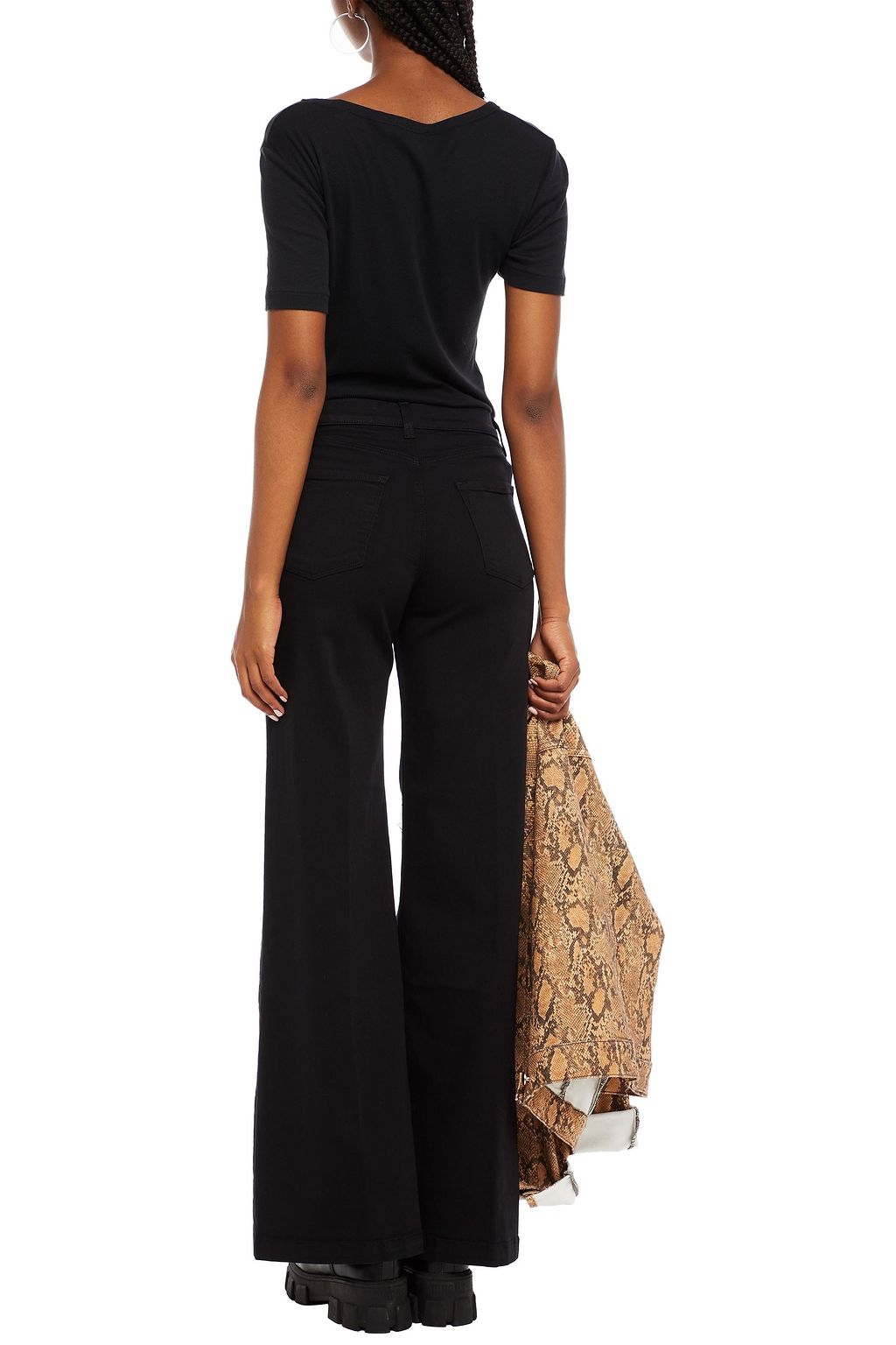 J BRAND Evytte mid-rise wide-leg jeans