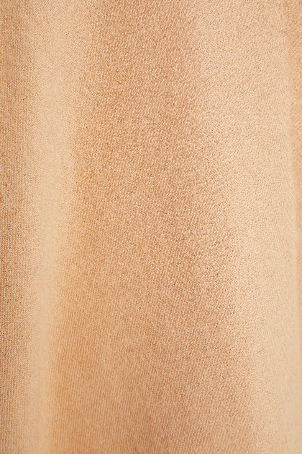 BRUNELLO CUCINELLI Fringed brushed twill wrap