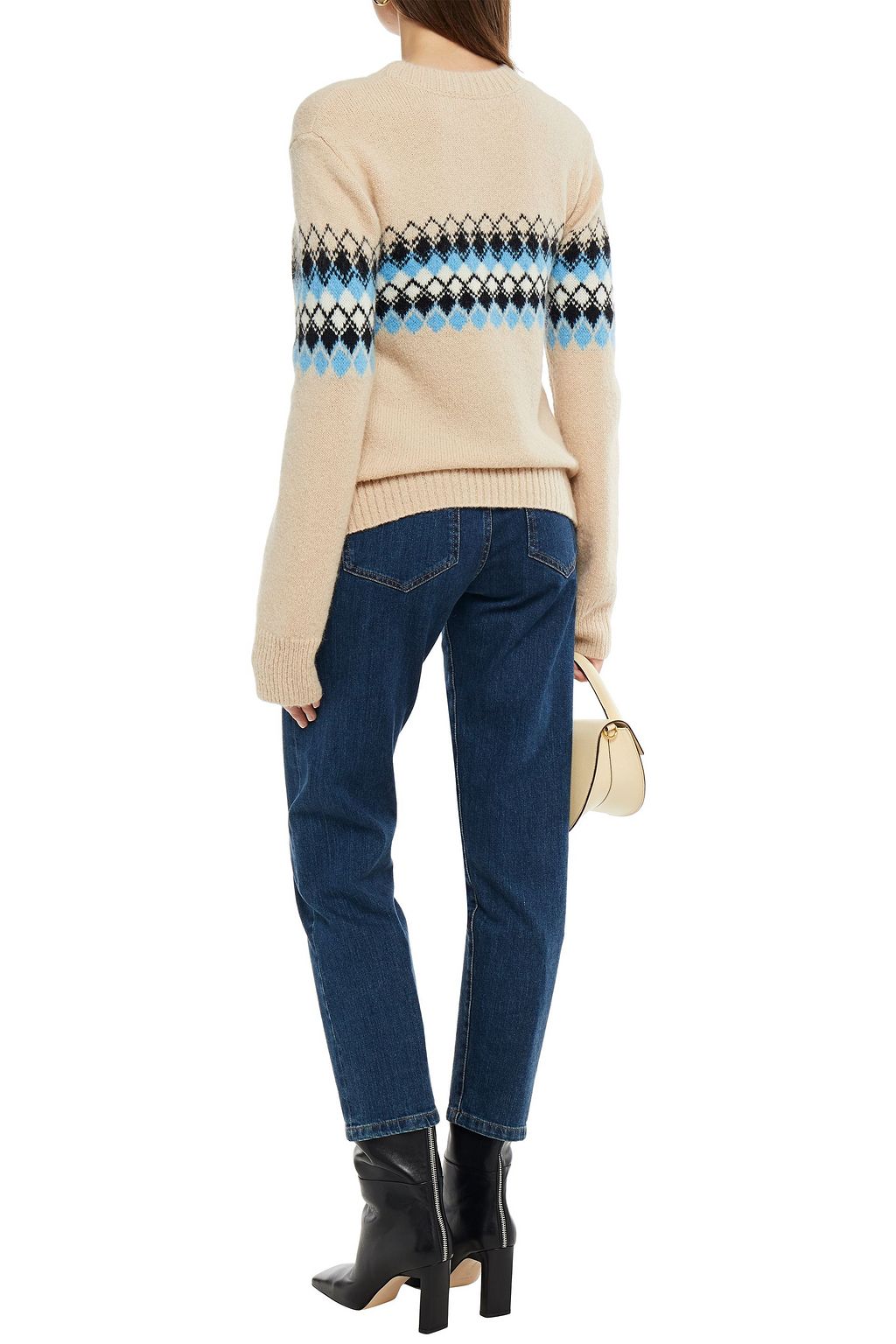 A.L.C. Intarsia-knit sweater