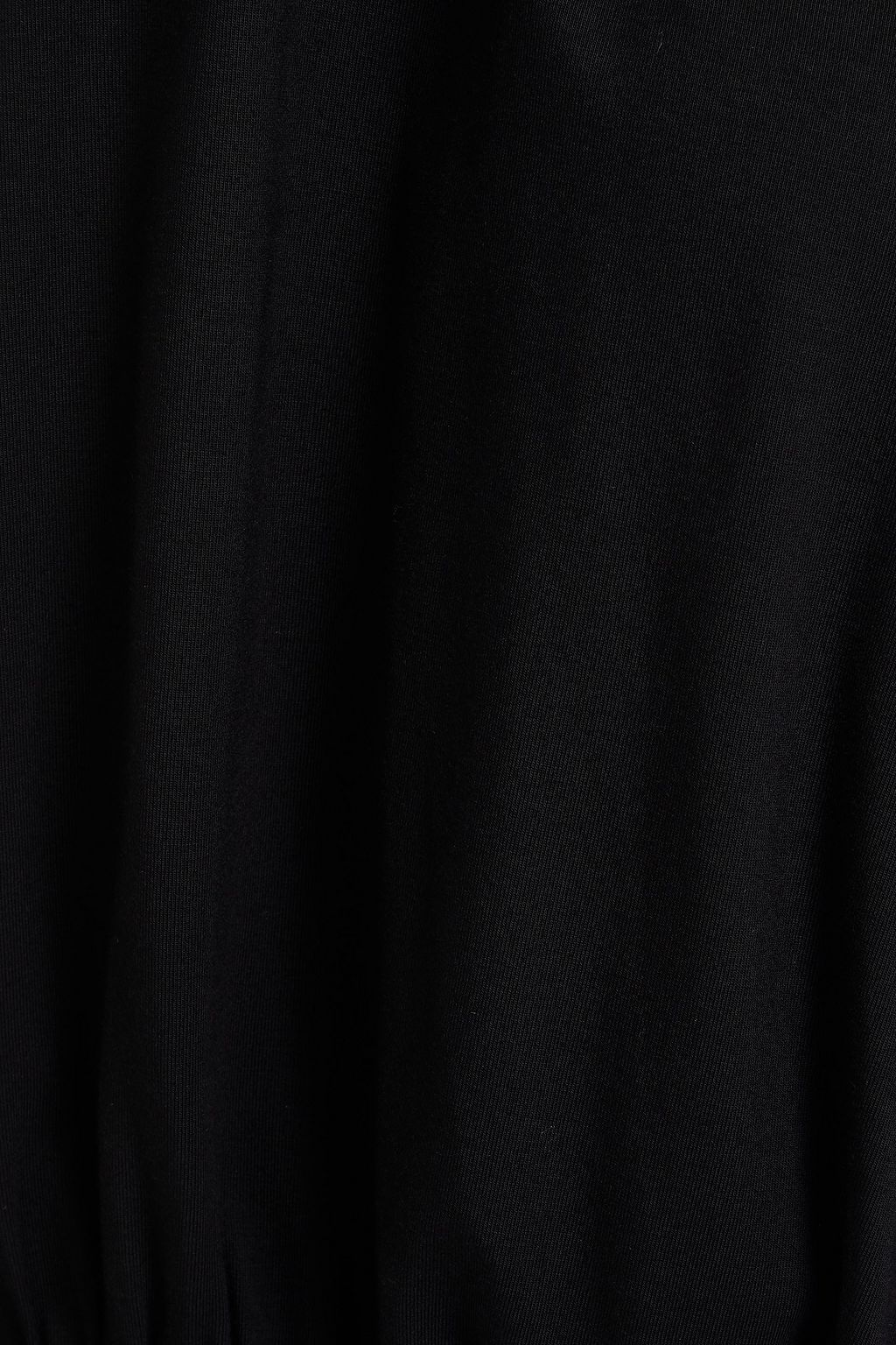 HALSTON Pussy-bow jersey top
