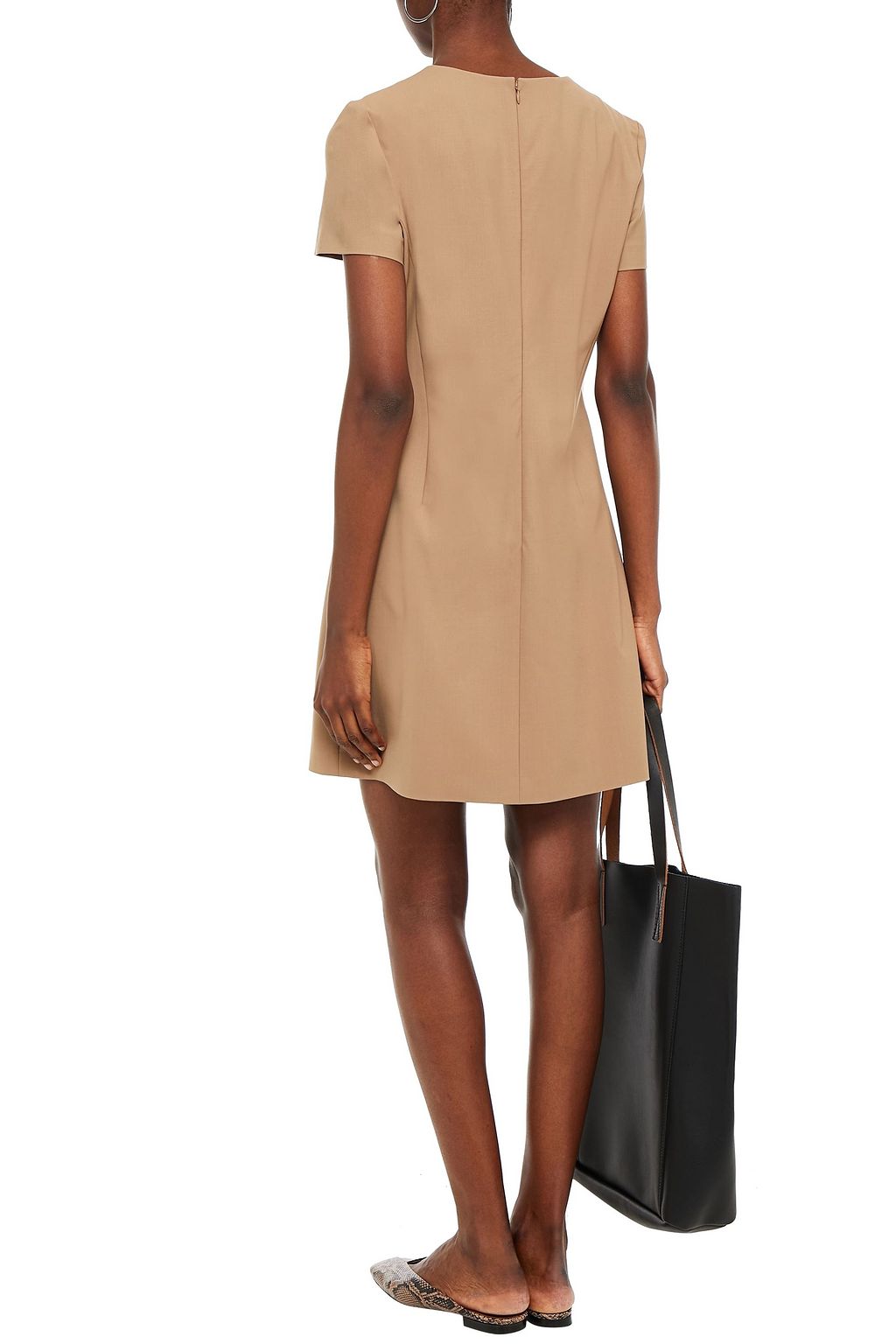 THEORY Jatinn stretch-wool twill mini dress