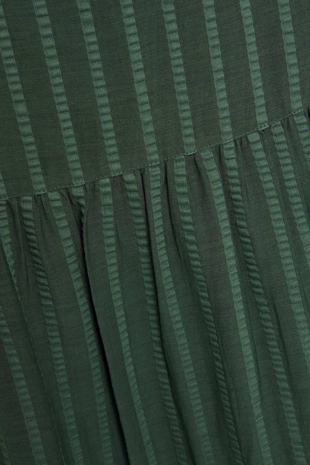 SEE BY CHLOÉ Tiered cotton-blend jacquard midi skirt