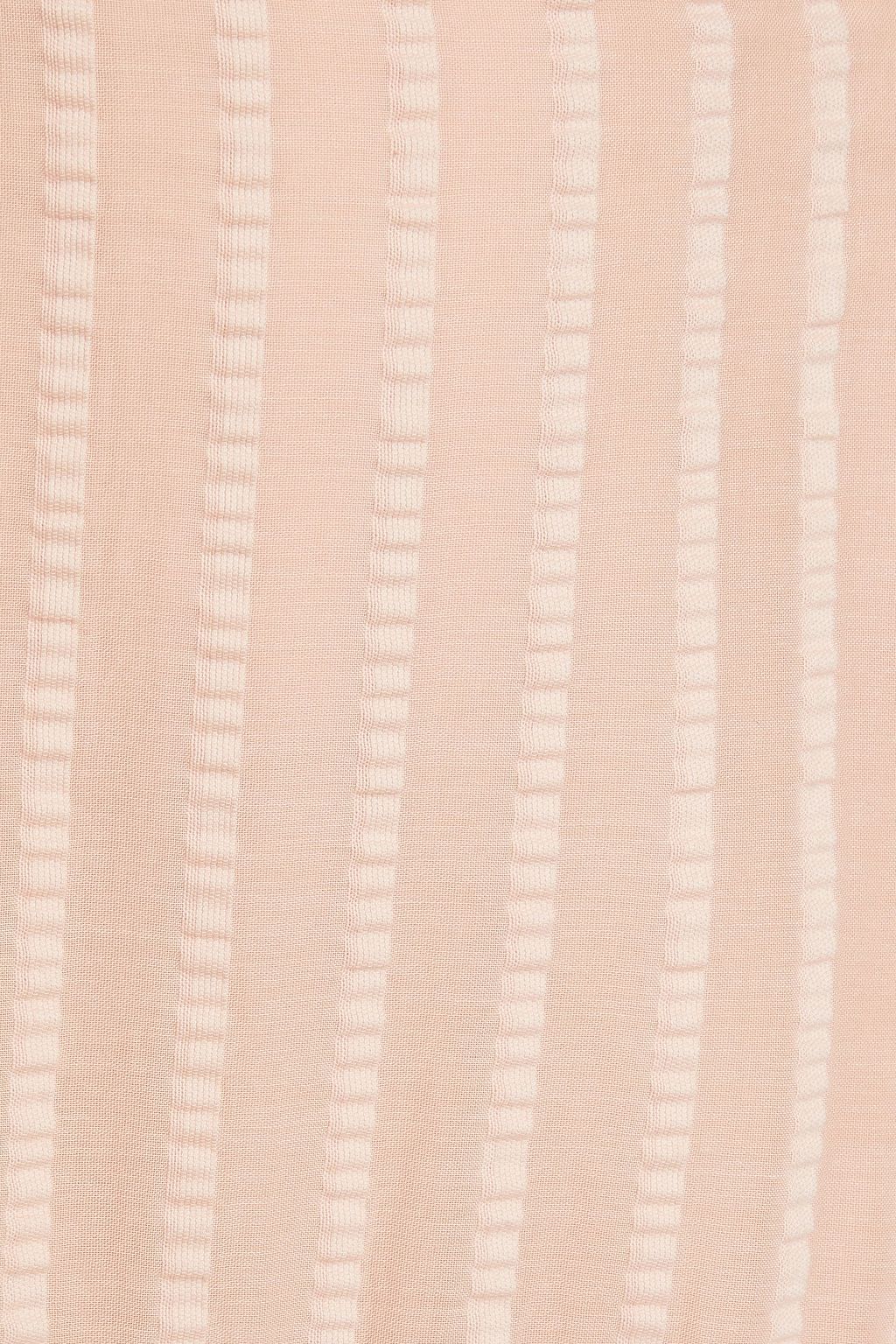 SEE BY CHLOÉ Tiered cotton-blend jacquard midi skirt