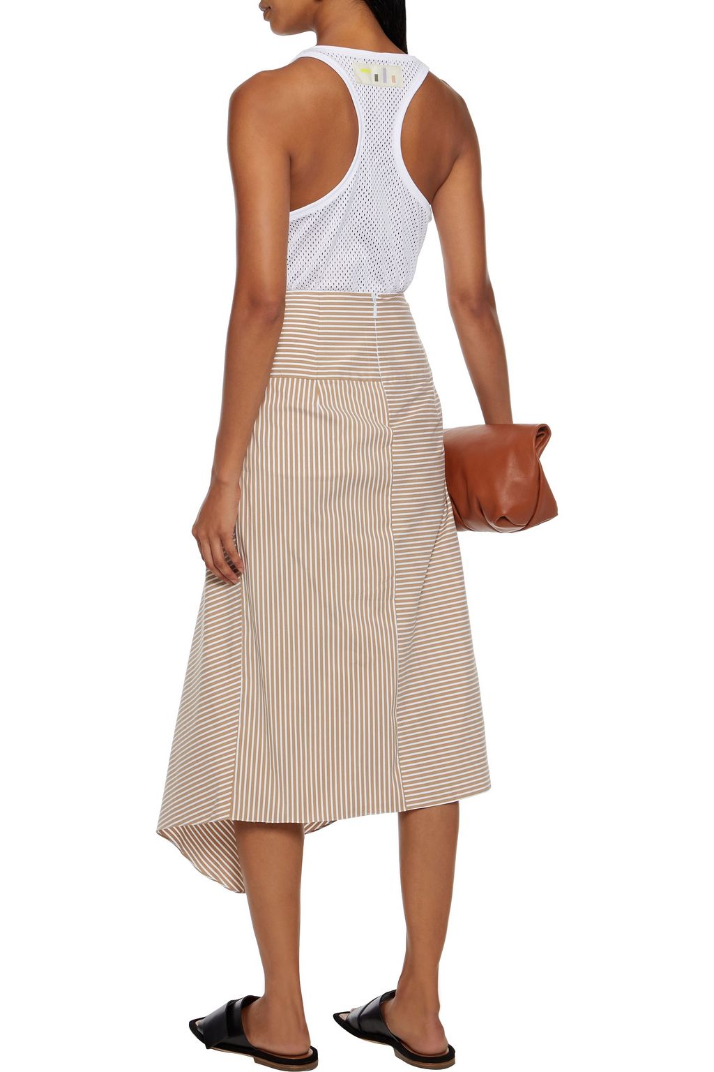 TIBI Mesh tank