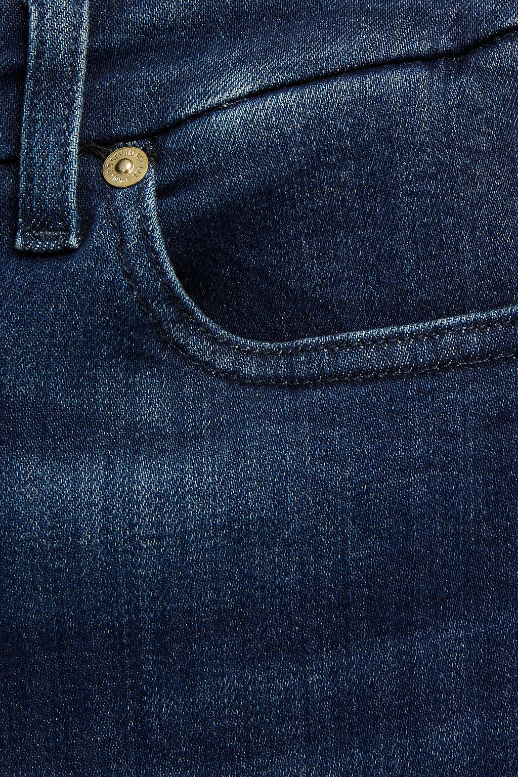 7 FOR ALL MANKIND High-rise straight-leg jeans