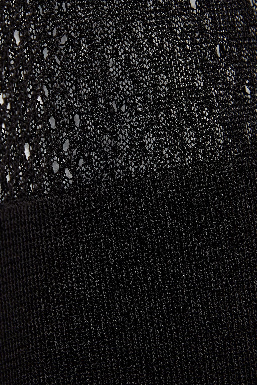 ROLAND MOURET Burnham pointelle-knit top