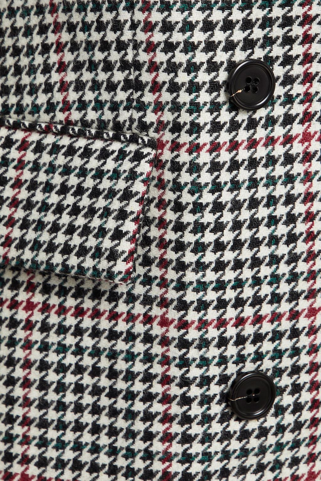 MAJE Houndstooth woven blazer