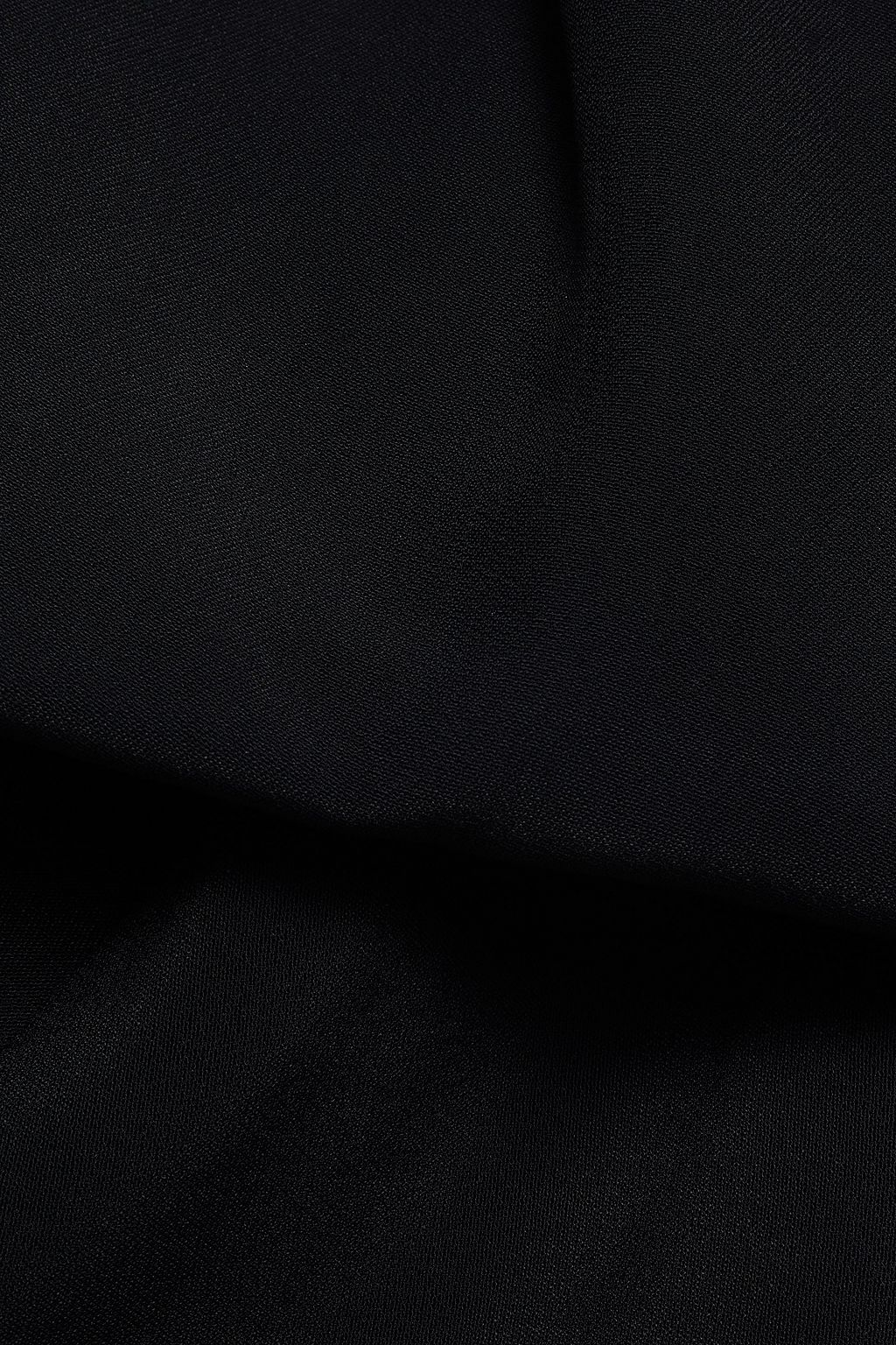 BALMAIN One-shoulder bow-embellished crepe maxi dress