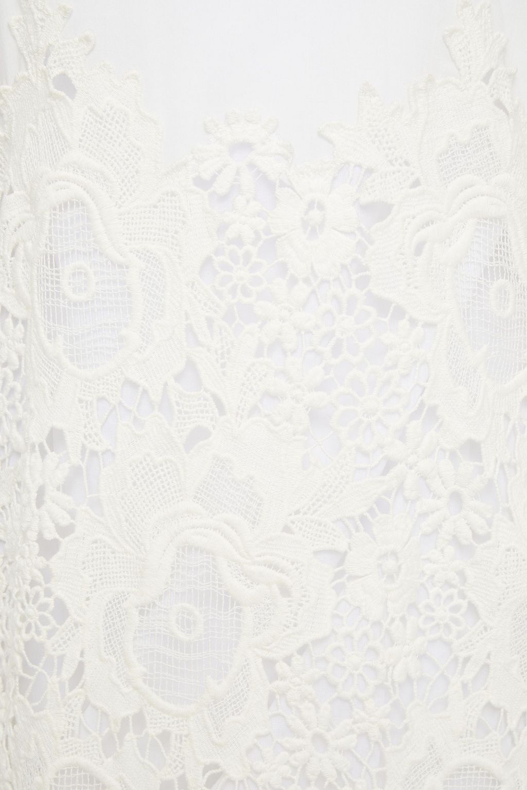 SEE BY CHLOÉ Crocheted cotton lace mini dress
