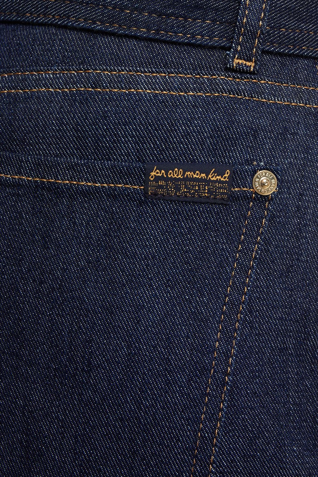 7 FOR ALL MANKIND Belted high-rise wide-leg jeans