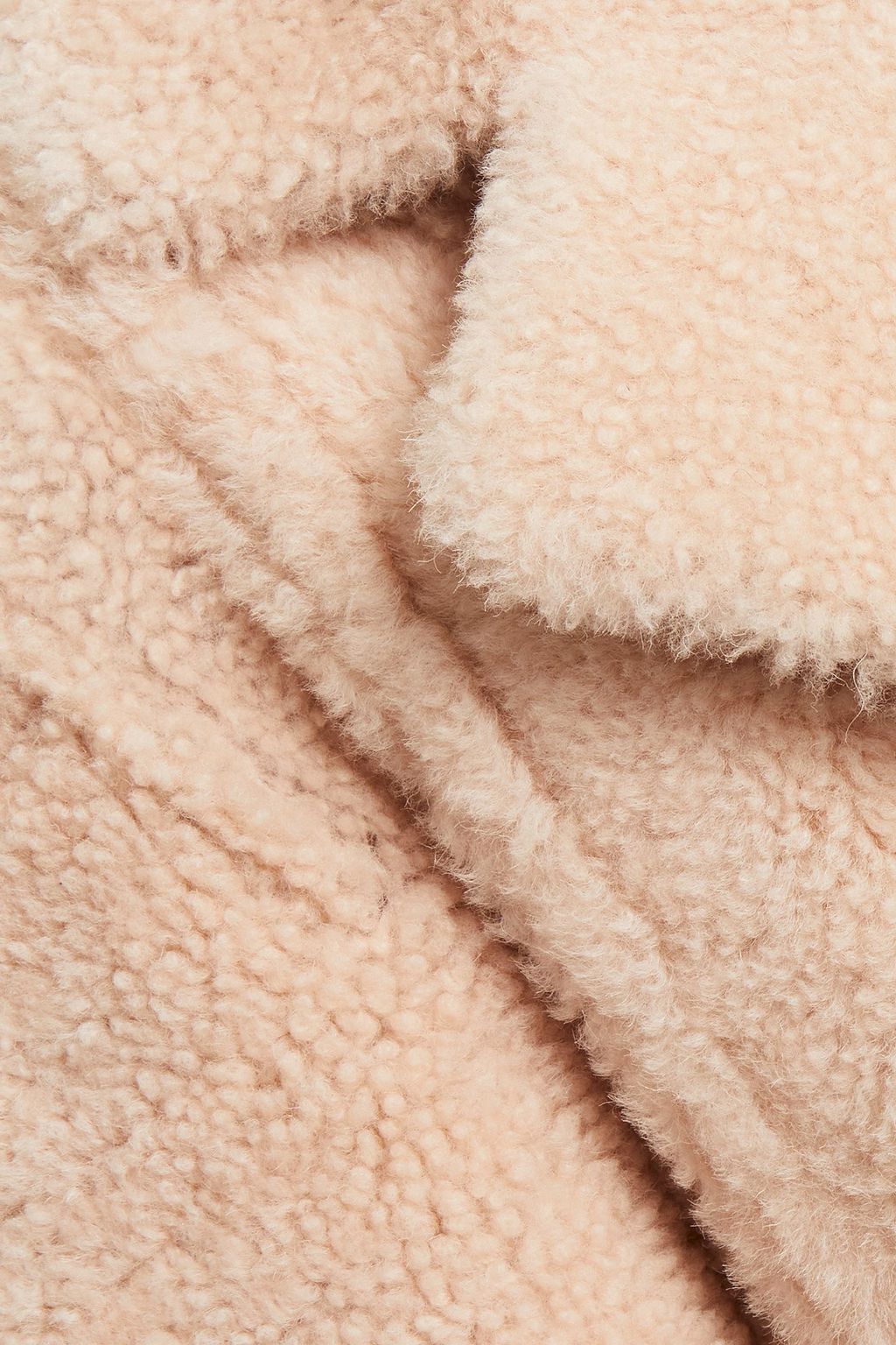 YVES SALOMON Belted shearling coat