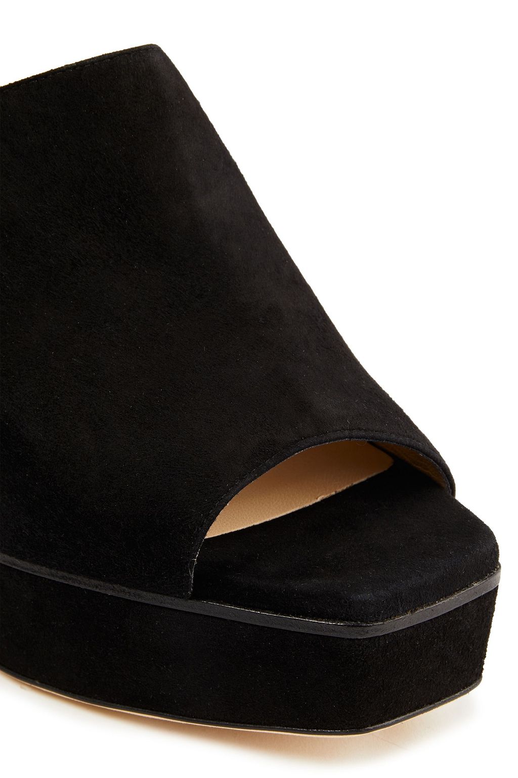 JIMMY CHOO Bethen 115 suede platform mules
