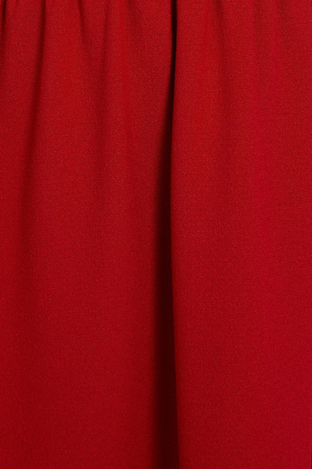 HALSTON Gabi open-back crepe dress