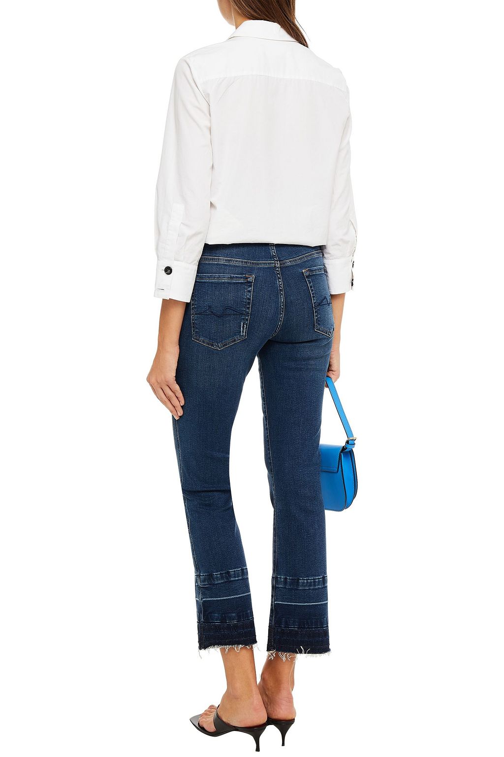 7 FOR ALL MANKIND Mid-rise kick-flare jeans