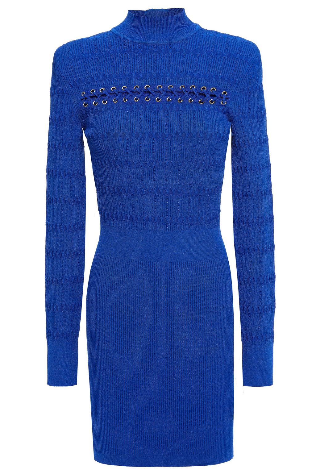 ribbed-knit mini dress | BALMAIN 