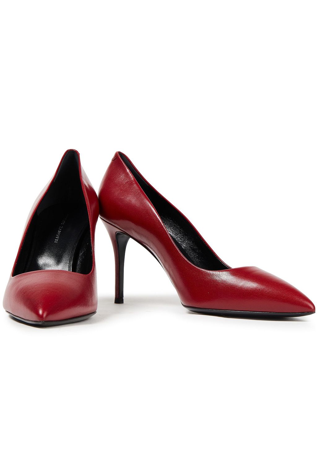 GIUSEPPE ZANOTTI Lucrezia leather pumps
