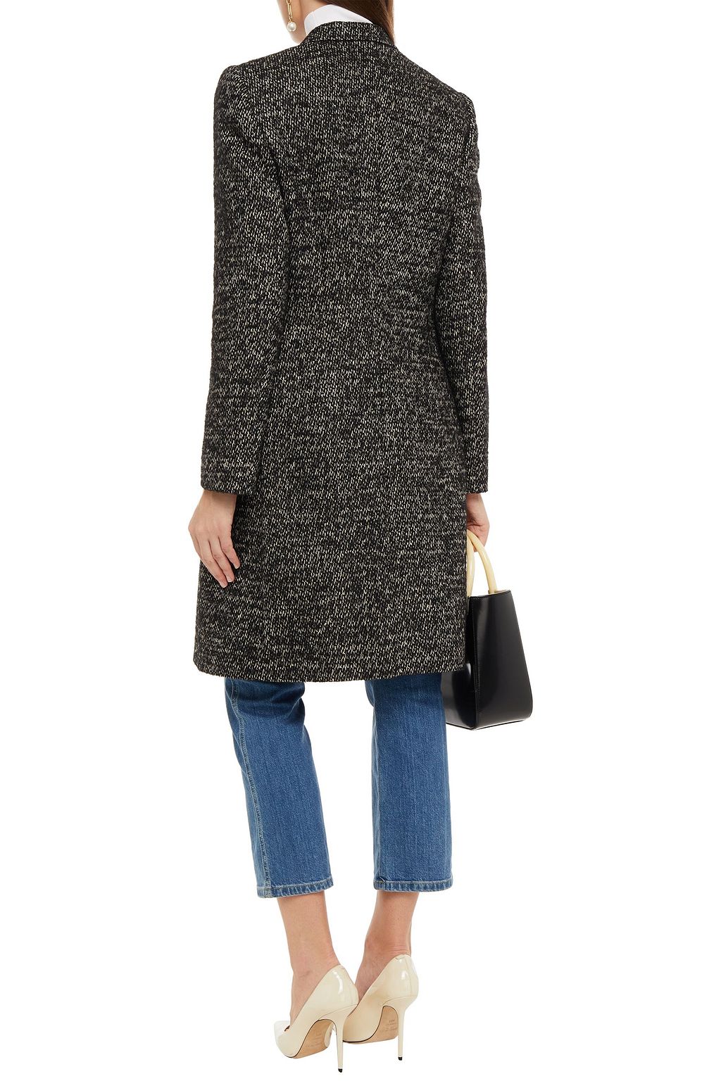DOLCE & GABBANA Brushed-woven coat