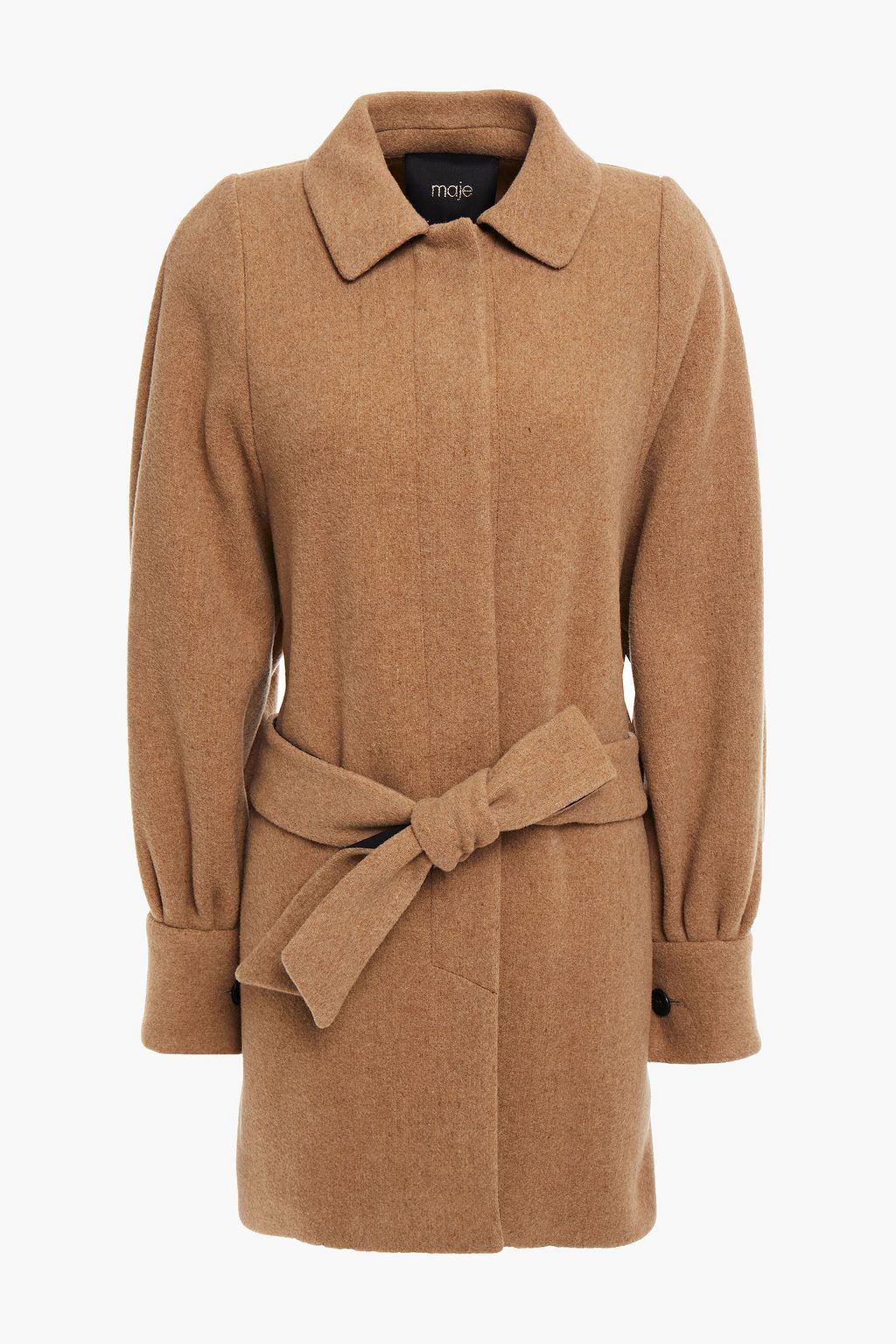 maje coat camel