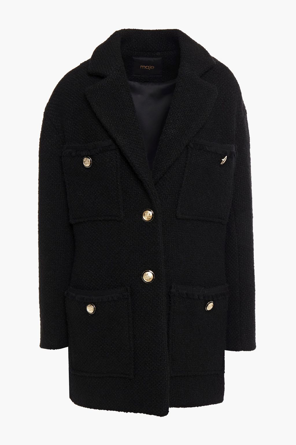 maje black coat