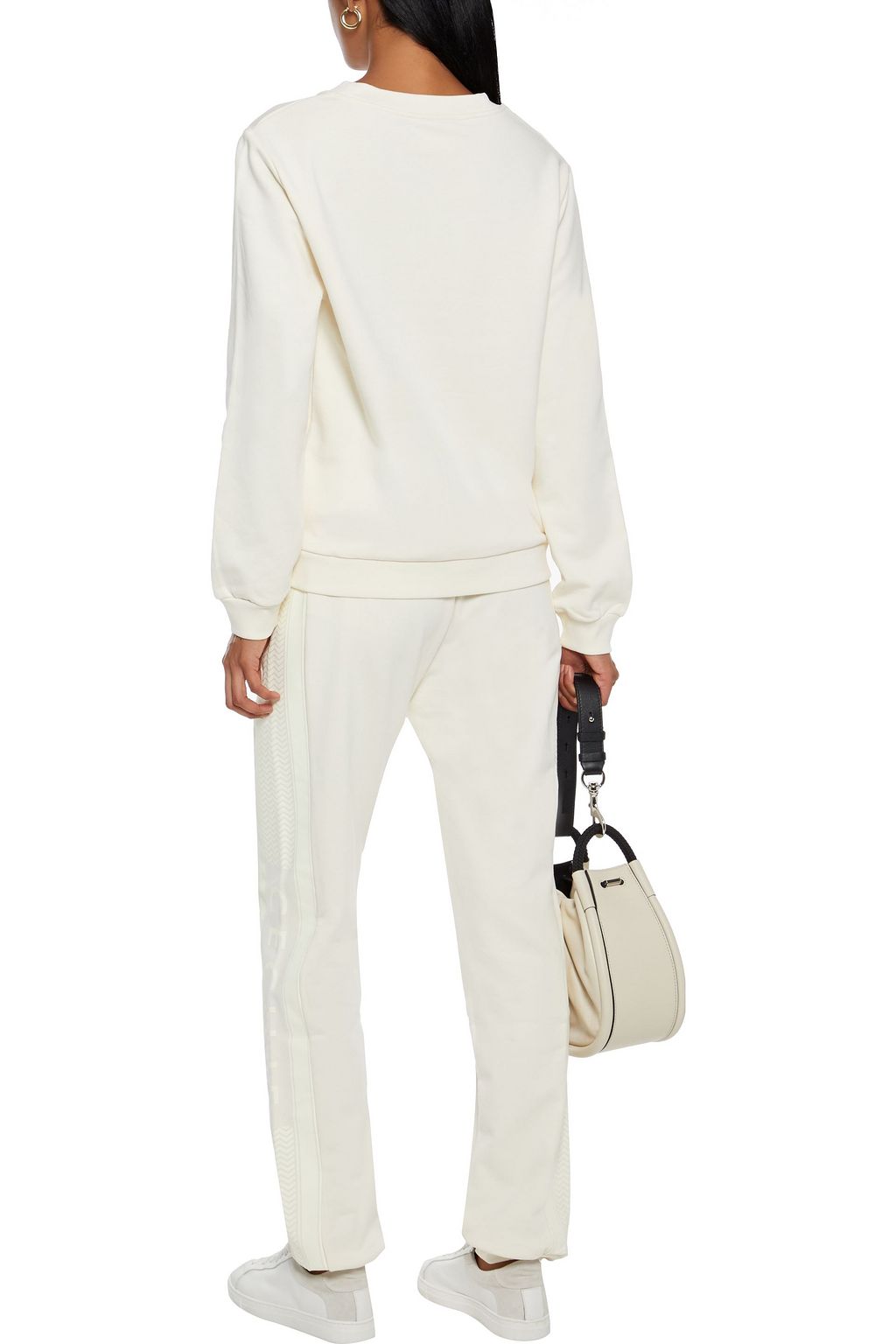 SUMMERY COPENHAGEN Manila printed organic French cotton-terry sweatshirt