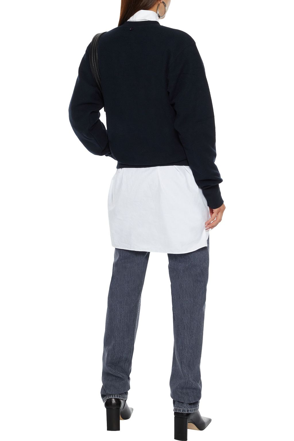 EYTYS Lennox appliquéd cotton-terry sweatshirt