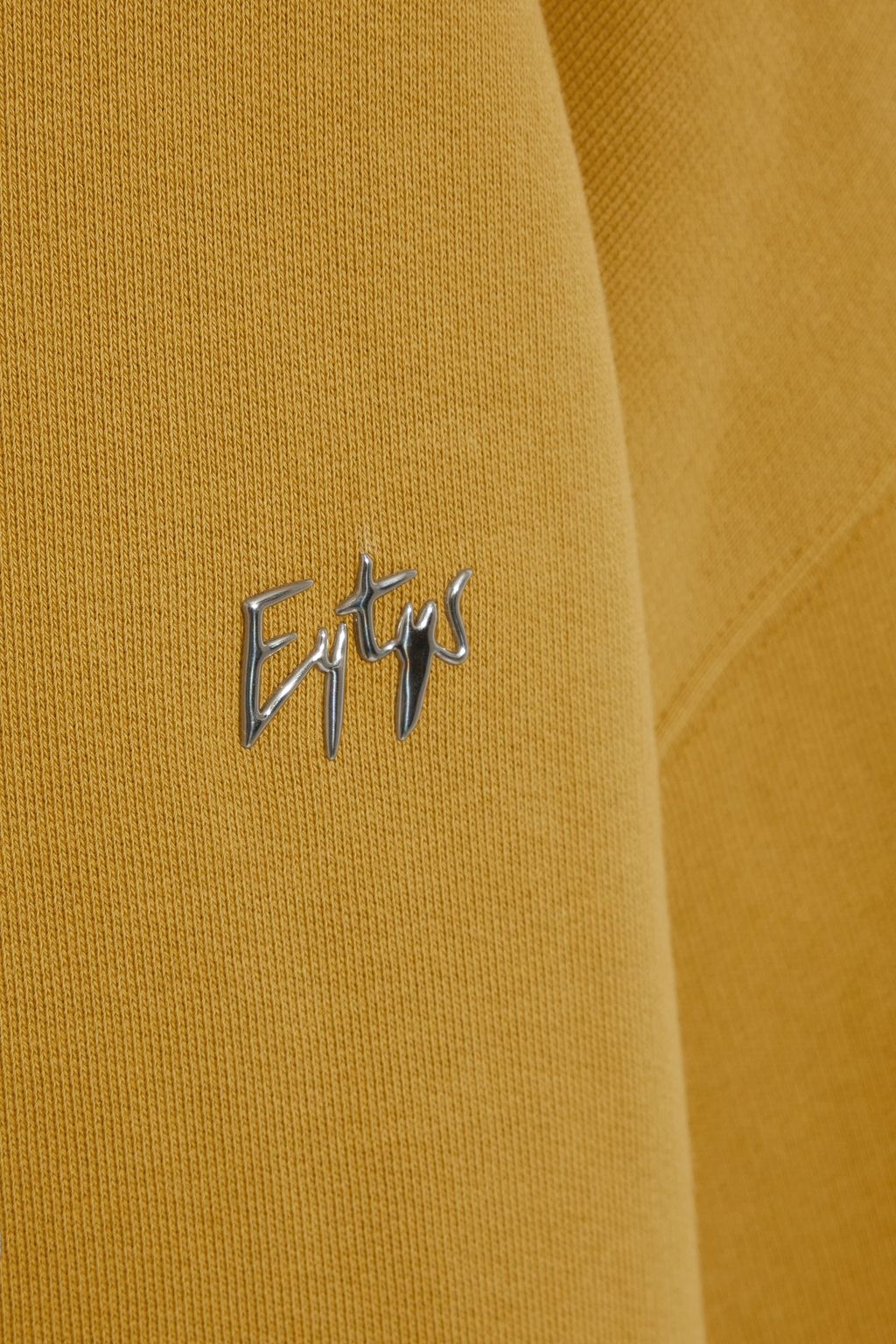 EYTYS Lewis appliquéd French cotton-terry hoodie