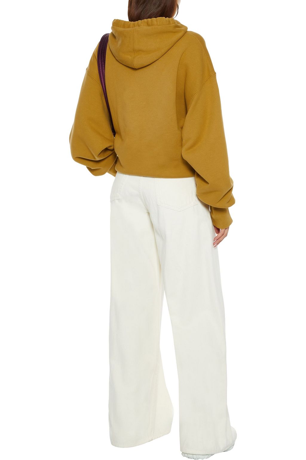 EYTYS Lewis appliquéd French cotton-terry hoodie