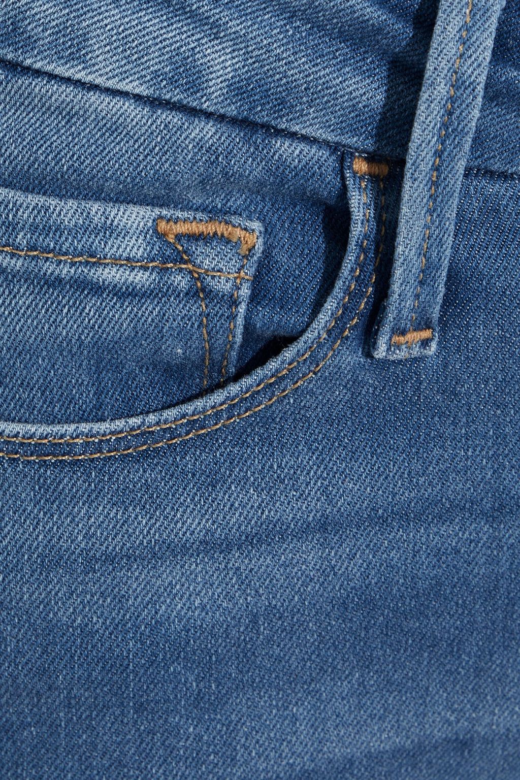 FRAME Le Crop Mini Boot mid-rise kick-flare jeans