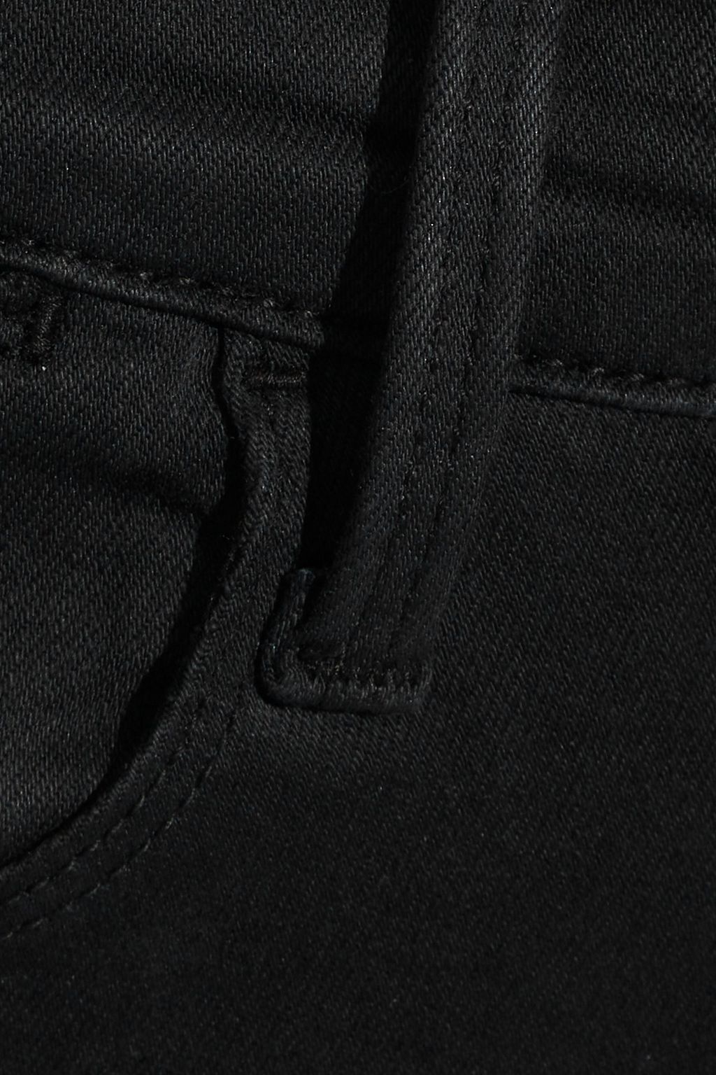 FRAME Le High Skinny cropped frayed mid-rise skinny jeans