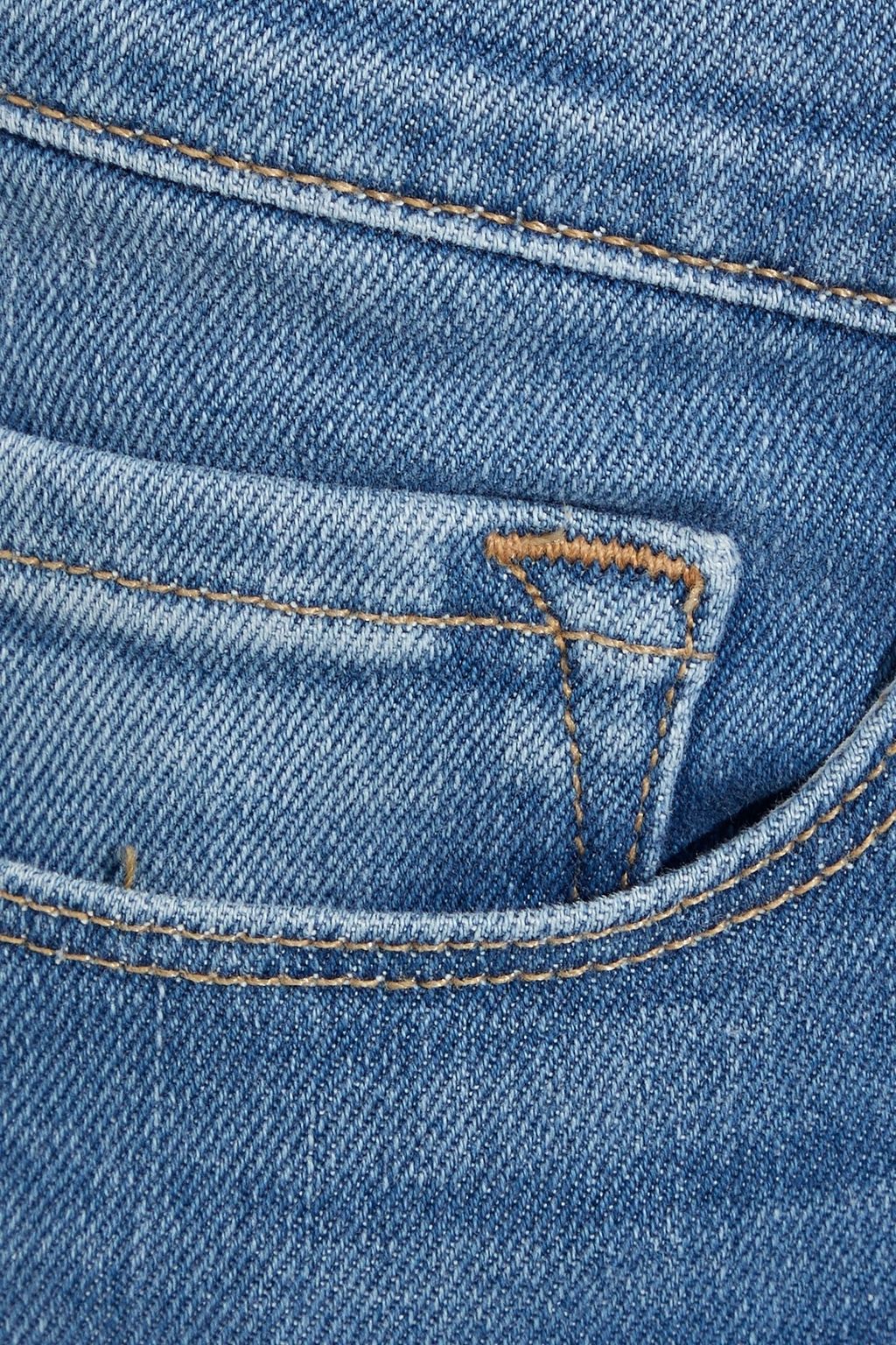 FRAME Le Skinny De Jeanne cropped high-rise skinny jeans