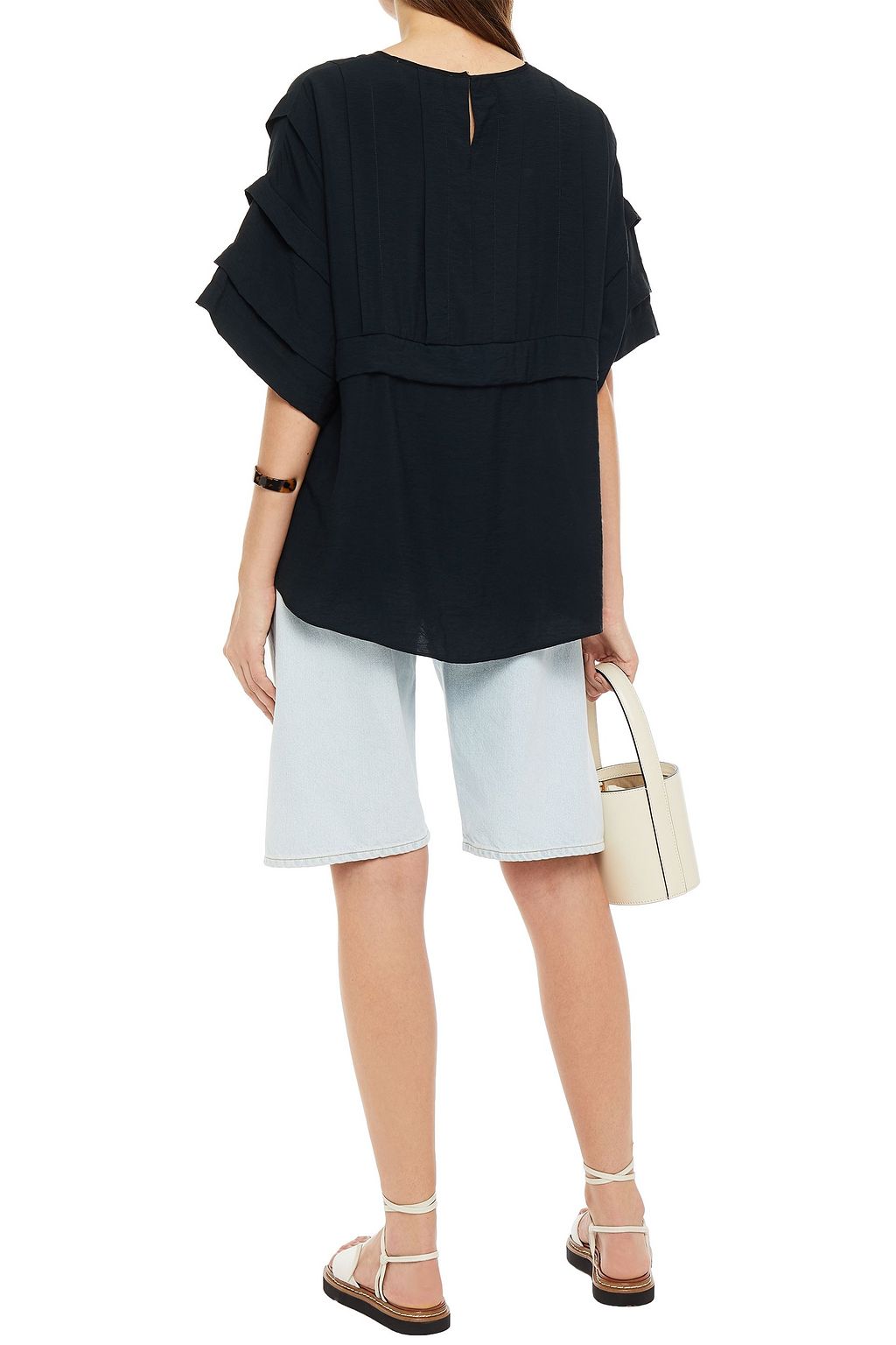 SEE BY CHLOÉ Ruffled voile top