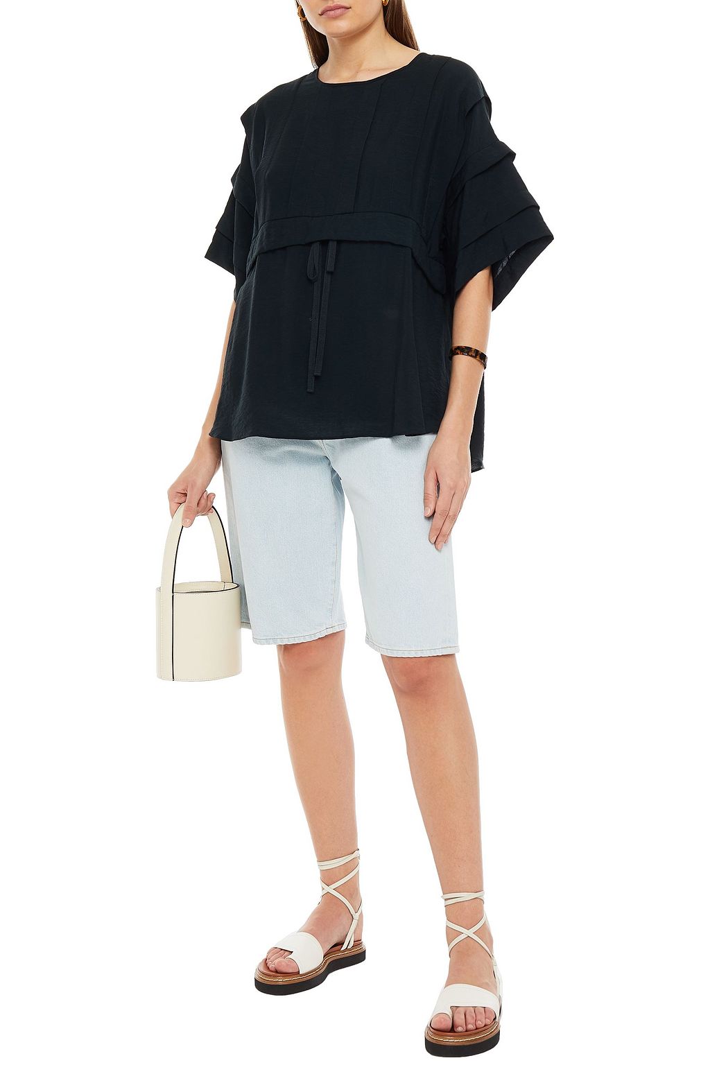 SEE BY CHLOÉ Ruffled voile top