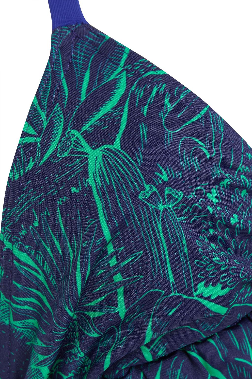 MAISON LEJABY Sierra Nevada printed triangle bikini top