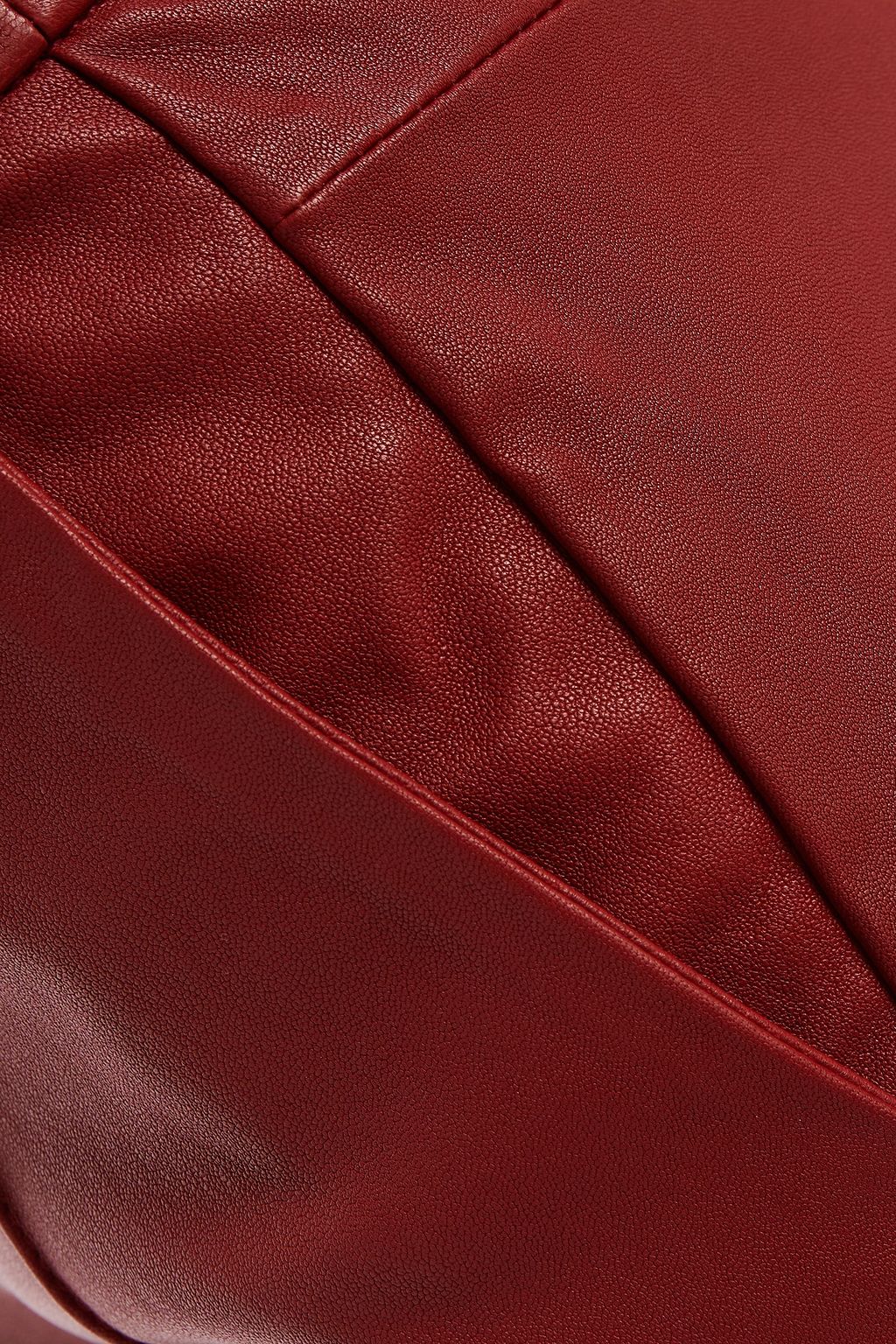 DAY BIRGER ET MIKKELSEN Textured-leather straight-leg pants