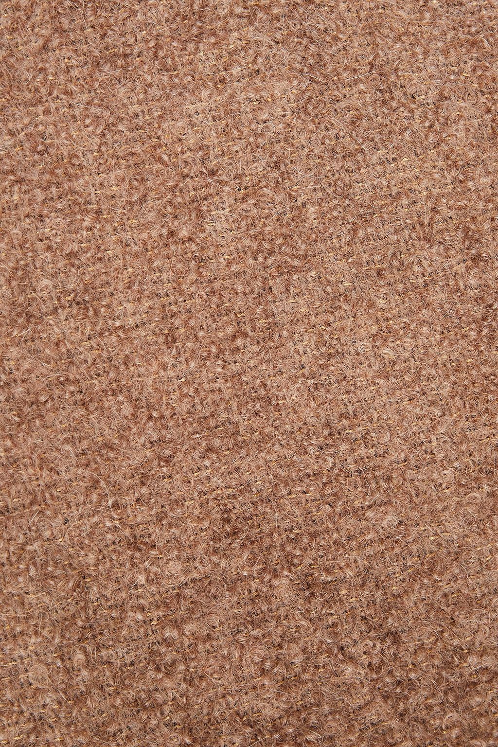 BRUNELLO CUCINELLI Fringed alpaca-blend bouclé scarf