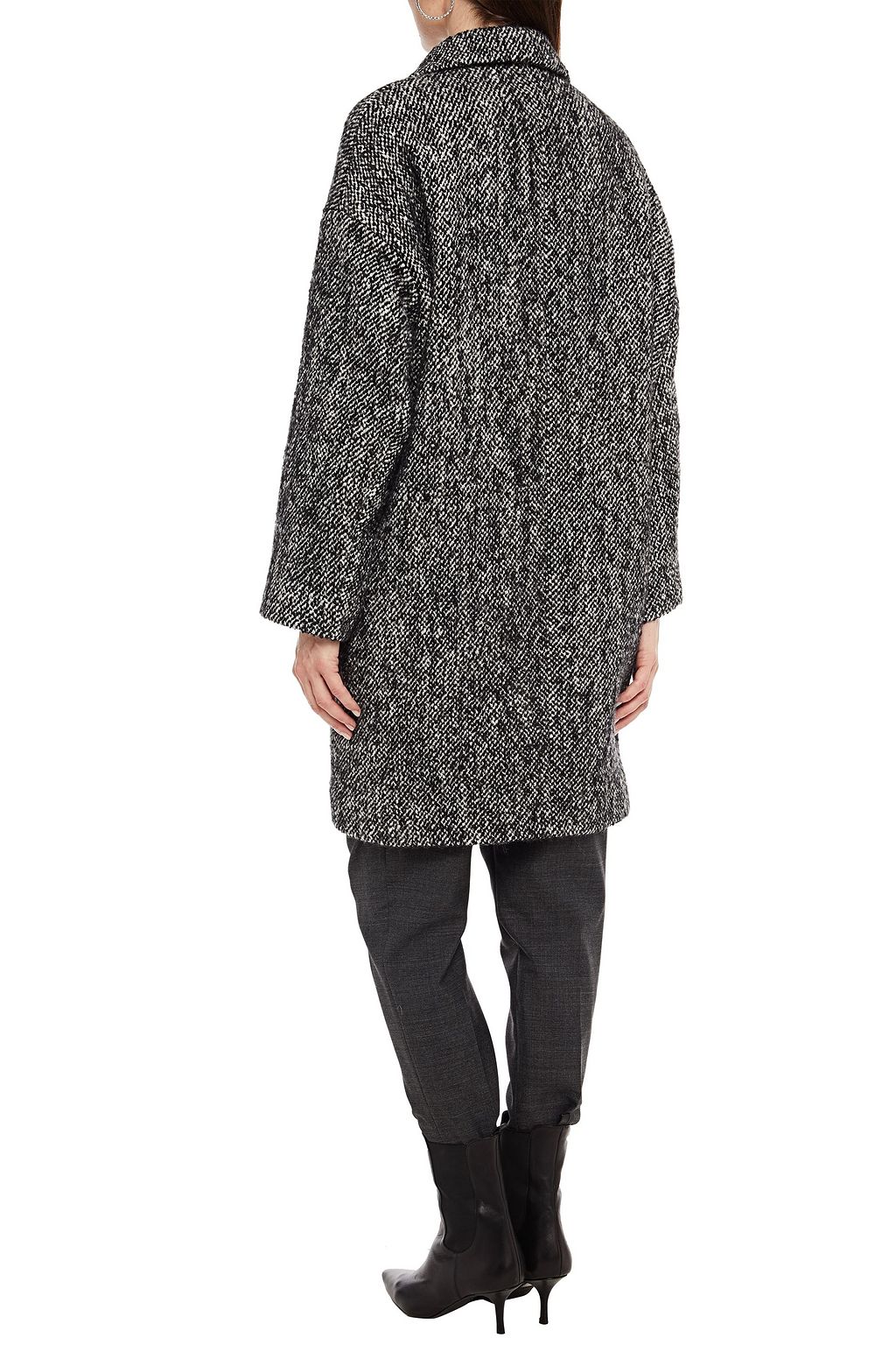 IRO Realize double-breasted tweed coat